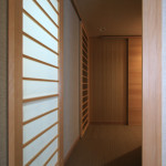 国立市　引き戸　アクリル板　造作