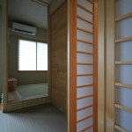 国立市　引き戸　アクリル板　造作