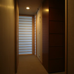 国立市　引き戸　アクリル板　造作